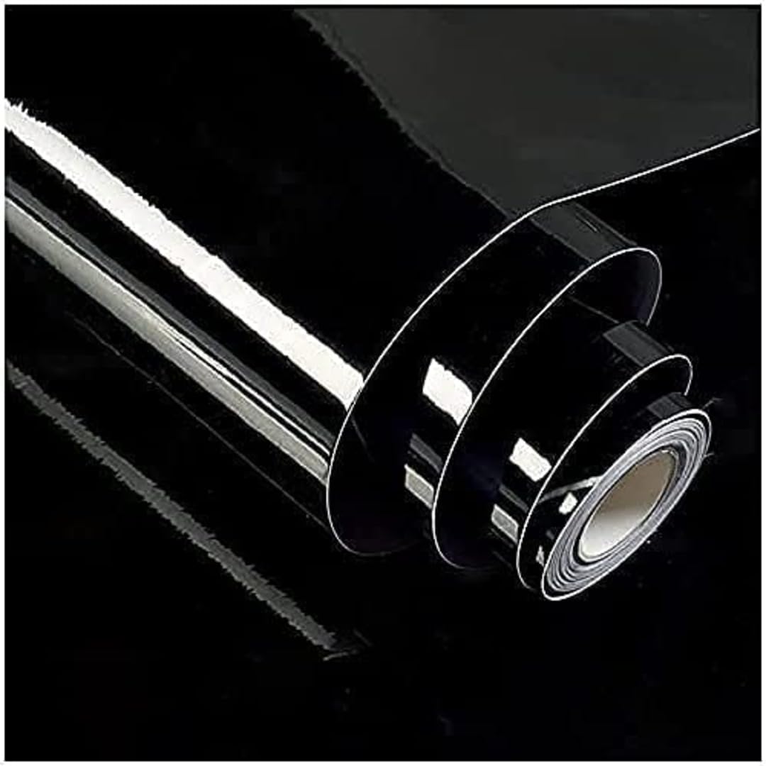 See full amazon price history chart for CINIFFO Glossy Wallpaper Black Self Adhesive Decorative Vinyl Wallpaper for Kitchen Cabinet Furniture Countertop Waterproof PPK24X9 CINIFFO Glossy Wallpaper Black Self Adhesive Decorative Vinyl Wallpaper for Kitchen Cabinet Furniture Countertop Waterproof PPK24X9 (B0DDCMTL15) Amazon Price History, Amazon Price Tracker