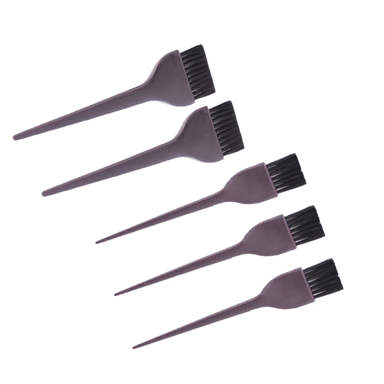 Baluue 5pcs Hair Dyeing Brush Tint Brushes for Hair Easy and Clean Dyeing Random Color
