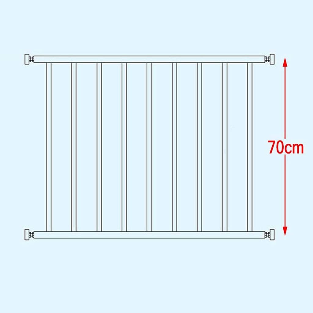 Puerta de seguridad a prueba de niños para ventanas y escaleras | Barrera de tensión ajustable | Barras de seguridad antirrobo | Protectores de ventana de protección para el hogar sin taladrar