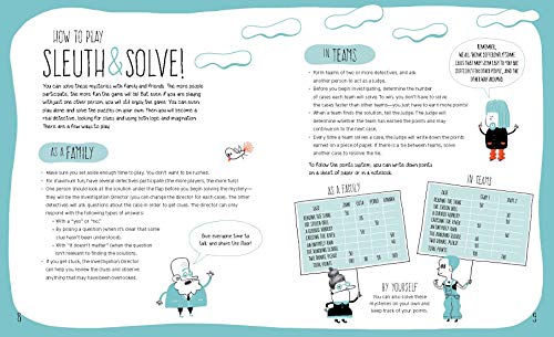 Sleuth & Solve: 20+ Mind-Twisting Mysteries: (Mystery Book for Kids and Adults, Puzzle and Brain Teaser Book for All Ages) 3 51jd+CwbMkL