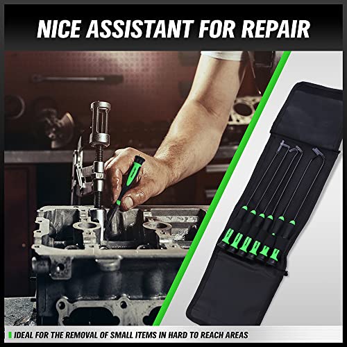 BRIMIX O-Ring-Abzieher und Gummidichtung, 10 Stück, für Auto-Reparatur, mit Organizer-Etui