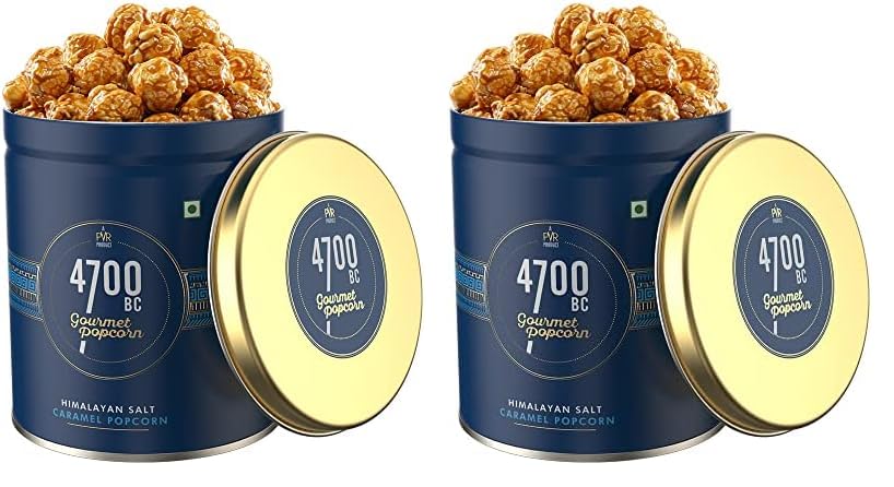 4700BC Himalayan Salt Caramel Popcorn, Tin, 125g (Pack of 2)-image-28