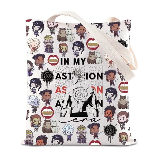 FOTAP BG3 Tote Bag Astarion Game Shoulder Bag Astarion Shoulder Bags Game Gift Astarion High Elf Handbag
