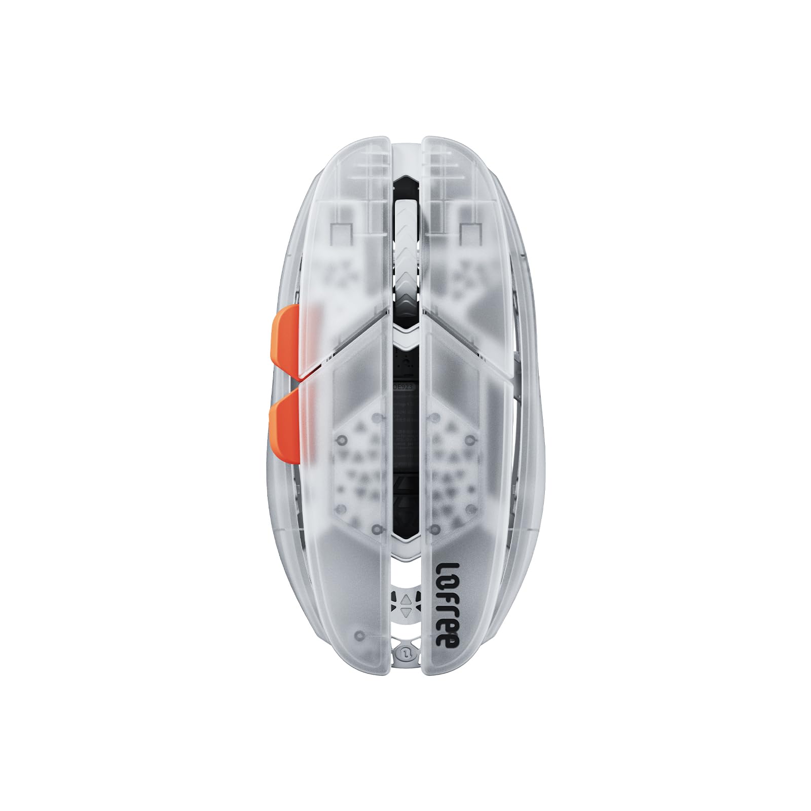 Photo 1 of LOFREE Hypace Ultra-Lightweight Wireless Gaming Mouse, 47g, PAW3950 Sensor, 40K DPI, 8K Polling Rate, Mg Alloy Frame, Tri-Mode(Bluetooth/2.4GHz/Wired), 100Hrs Battery for PC/Mac (Ghost)