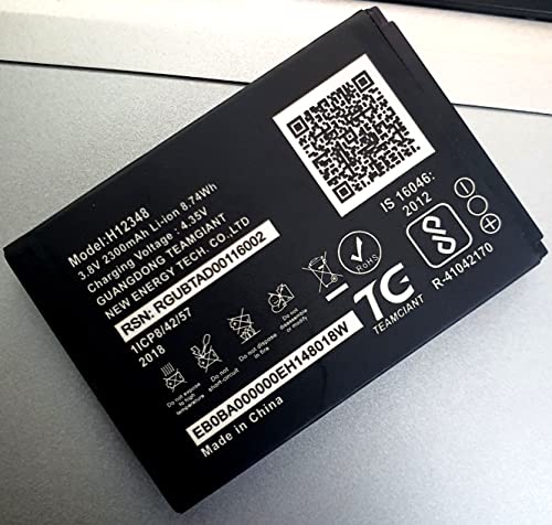Image of OriginaI H12348 Batery for ZTE Wipod Airtel 4g Hotspot Jiofi 2 M2 Router (2300mAh) with 3 Months Warranty (LA-52)