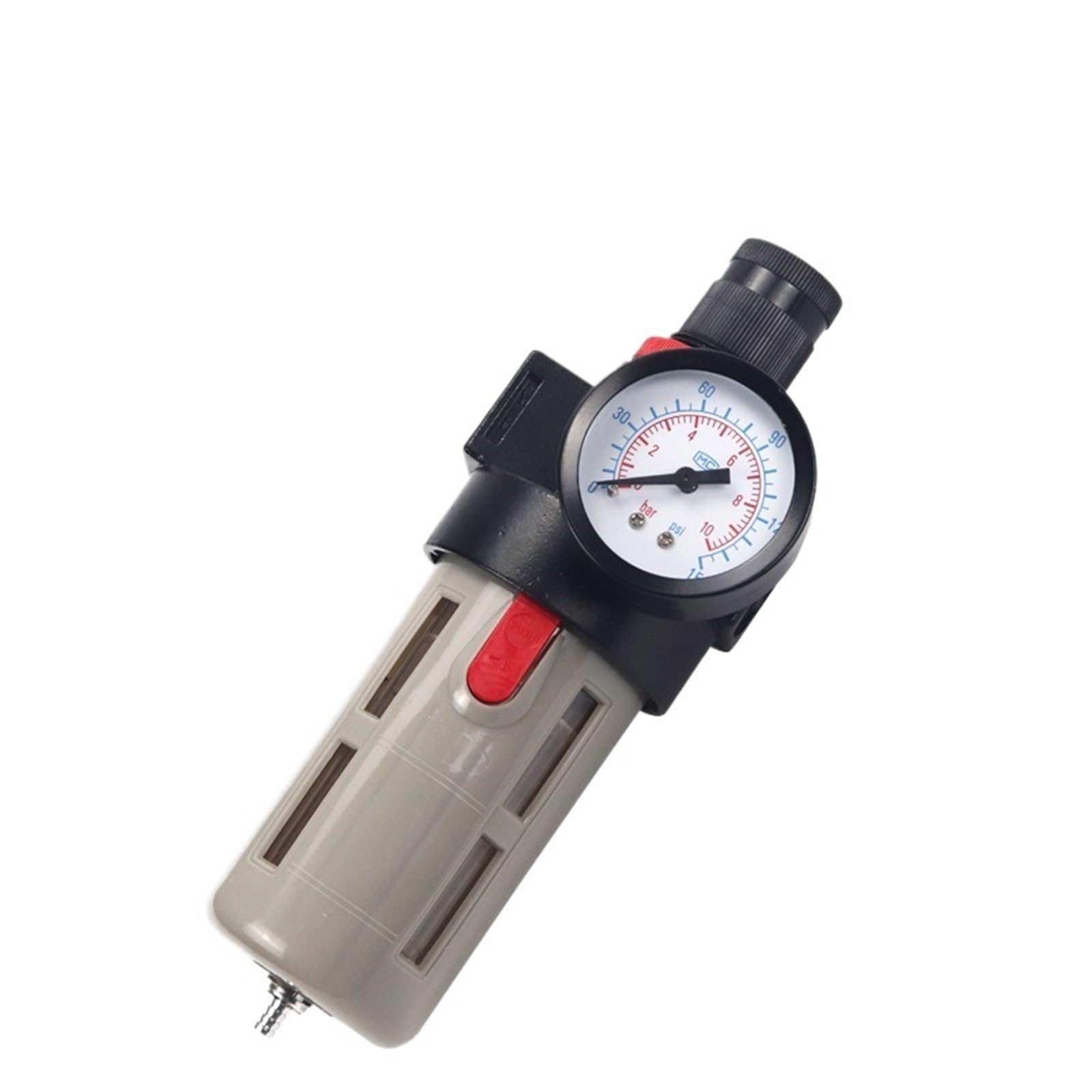 1 sztuka BFR2000 1/4 BFR3000 3/8 BFR4000 1/2 filtr pompy powietrza, reduktor ciśnienia, zawór reduktor ciśnienia oleju i wody, regulator do sprężarek (BFR3000 (plastik))