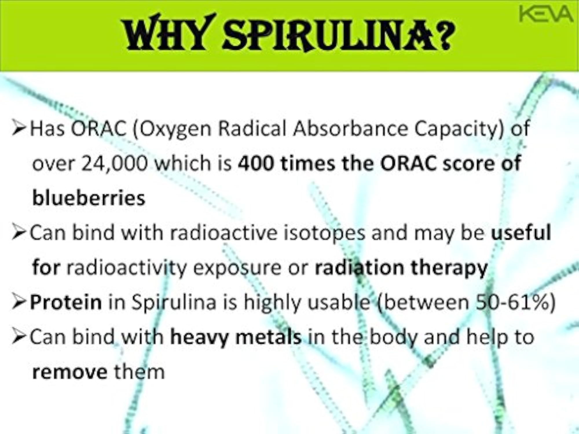 Spirulina Capsules, Natural Health Supplement