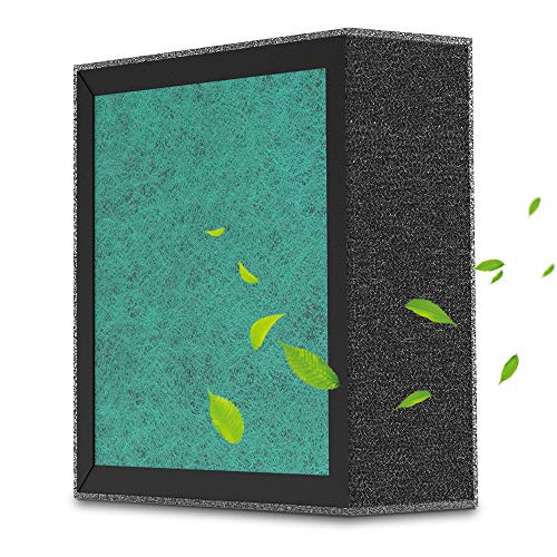 4 in 1 Luftreiniger Filter mit Vorfilter, True HEPA-Filter, Aktivkohlefilter und baumwolle Filter für den schwarzen Luftreiniger