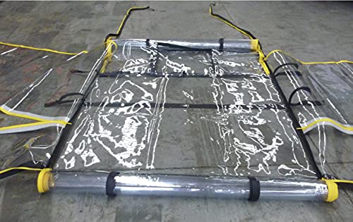 Housse de protection en vinyle transparent pour cabine de chariot élévateur, protection UV imperméable pour pare-brise et pluie