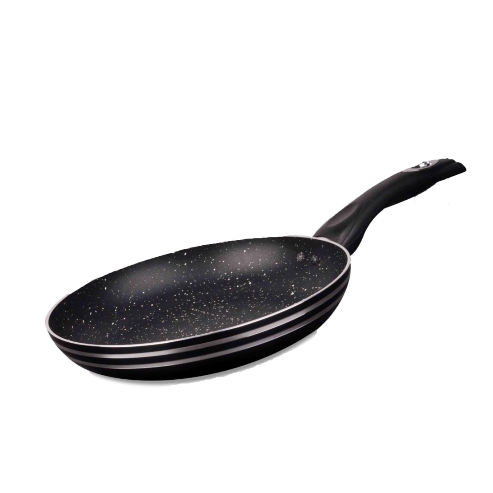 SDMAX Marble Coating Frying Pan, Durable Construction, Heat Resistant, Ergonomic Design, Comfortable Grip, Non-Stick Surface, Portable, Easy to Clean, Kitchen Utensils (20CM)