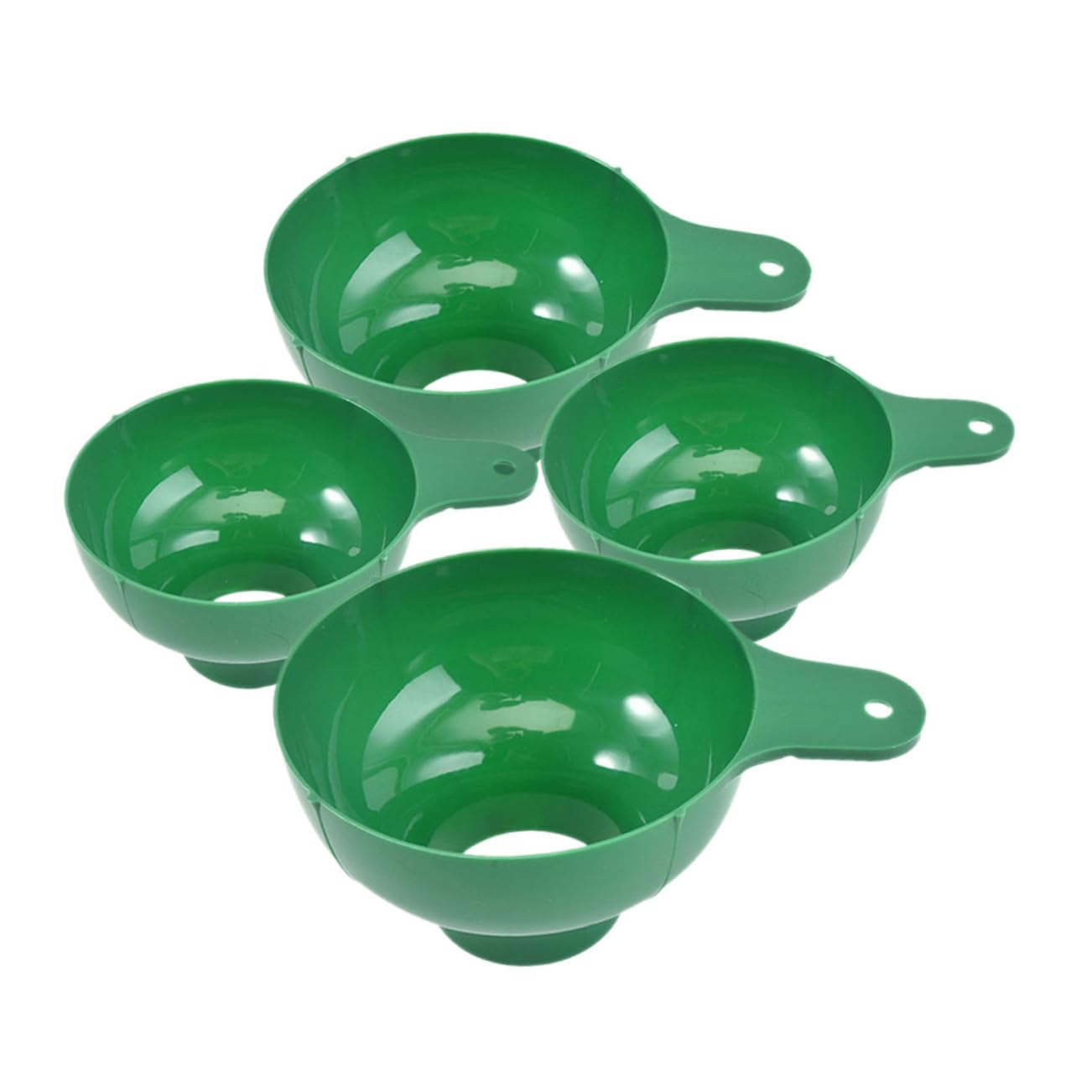 IMIKEYA 16piezas Embudo De Cocina Reutilizable De Plástico Grande Para Llenar Tarros y Frascos Para Mermeladas Salsas y