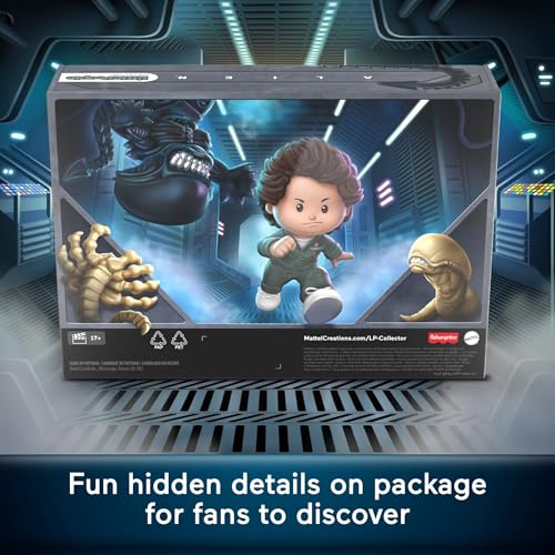 Little People Collector Alien Movie Special Edition Set for Sci-Fi & Horror Fans, 4 Figures in a Display Package by Little People COLLECTOR - Image 4