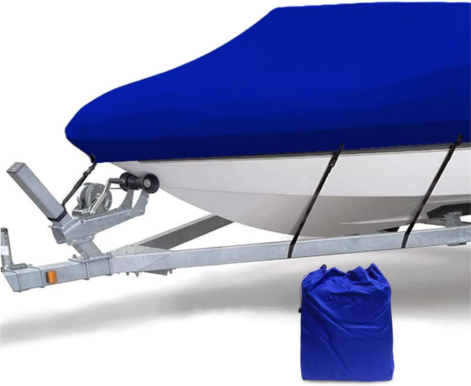 1416ft Trailerable Heavy Duty Waterproof Boat Cover, 600D