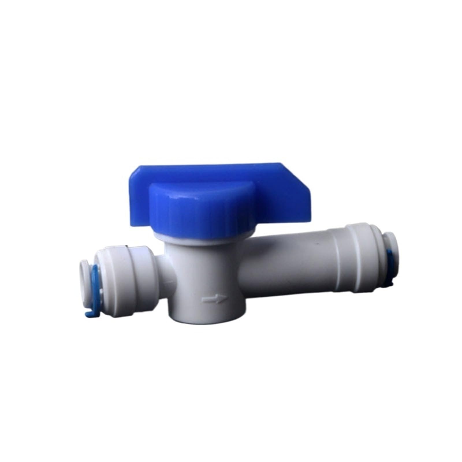 Owytmabq One Color Ro Water 1/4" Od Hose Quick Connect Fittings Plastic Ball Valve With Check One-Way Non-Return Reverse Osmosis Fitting