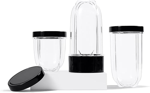 Magic Bullet Kit de actualización de lujo, negro, licuadora de alimentos de 12 onzas, apta para lavavajillas