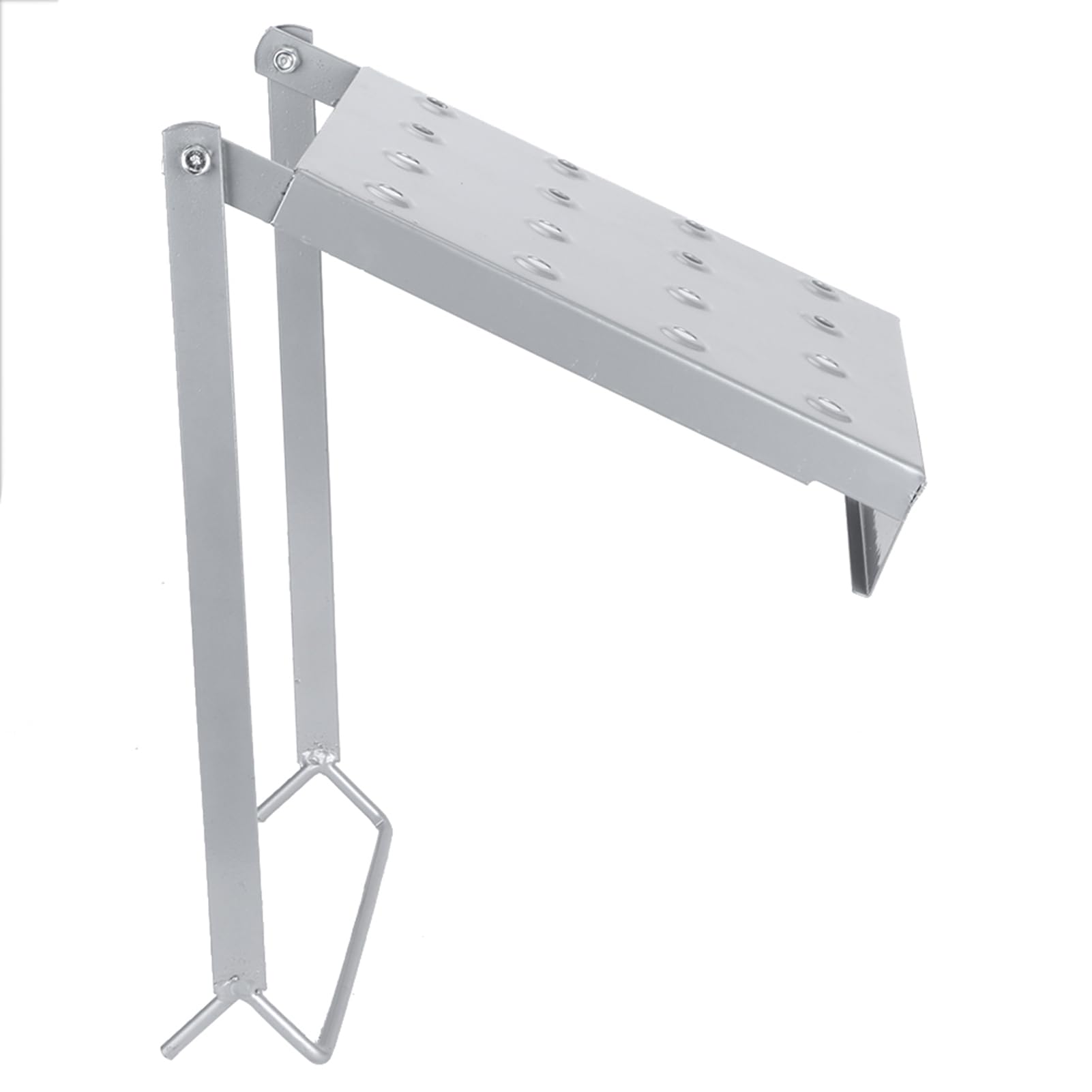 Mingzhe Scala per Carichi Pesanti Supporto da Lavoro Piattaforma Antiscivolo per Accesso Sicuro e stabilità Forniture Edili Capacità di Carico 150 Kg Acciaio Zincato