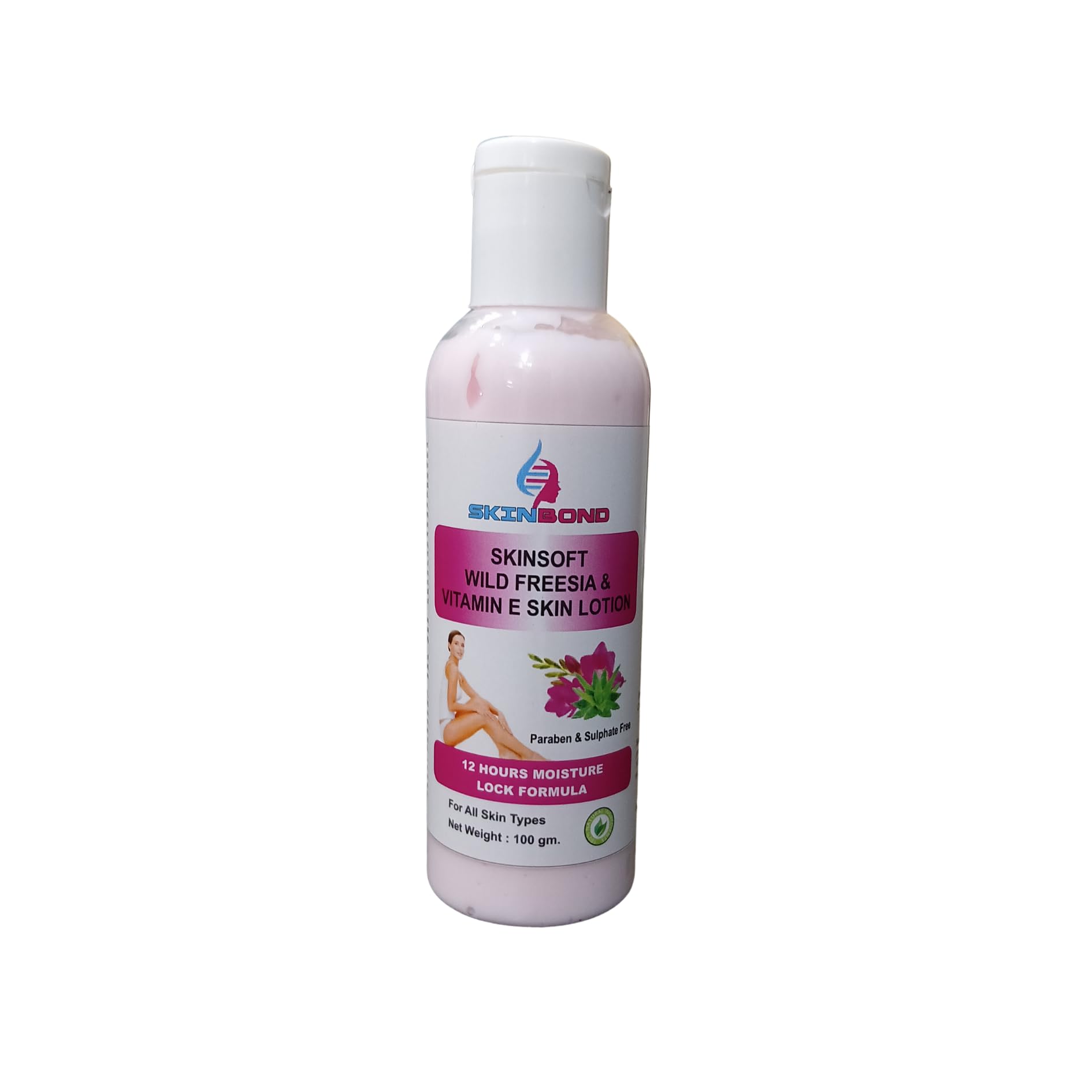 SKINBOND Skinsoft Wild Freesia & Vitamin E Skin Lotion, 12 Hours