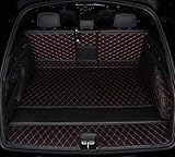 Auto Mall Cargo Mats Compatible with Subaru Forester 2013-2021 Trunk Liner Custom Fits, All Weather & Season, Weatherbeater Cargo Liner (Black with red line)