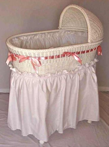 wicker bassinet amazon