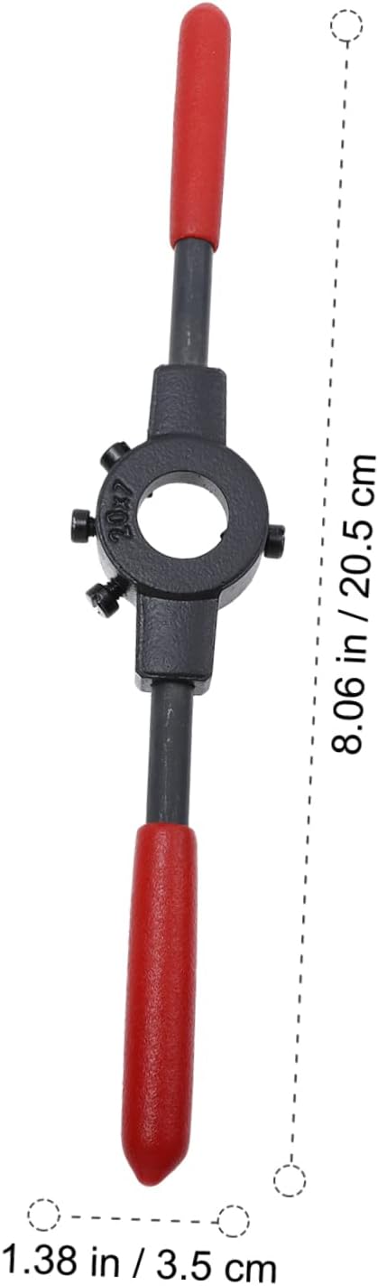 ARTIBETTER 1pc Thread Maker Manual Die Stock Wrench for Steel Threading Suitable Applications Efficient External Thread Cutting Tool