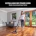 Shark Corded Stick Vacuum Cleaner with Anti Hair Wrap and DuoClean Floorhead, Flexible Pet Vacuum with Anti-Allergen Complete Seal, 3 Attachments, 10m Cord, Rose Gold HZ500UKT