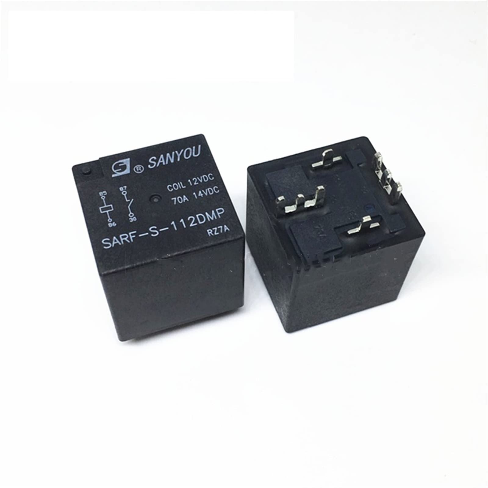 GJZIFGFWQ 1pcs 4pin 12V Car Relay SARF-S-112DMP Same as HFV7-P 012-HST