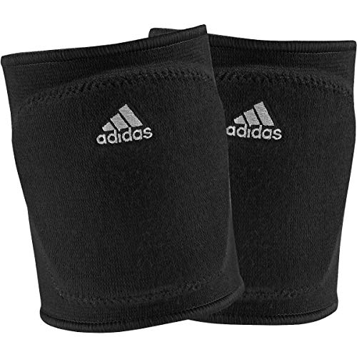 adidas unisex-adult 5 Inch Knee Pad Black/White Large