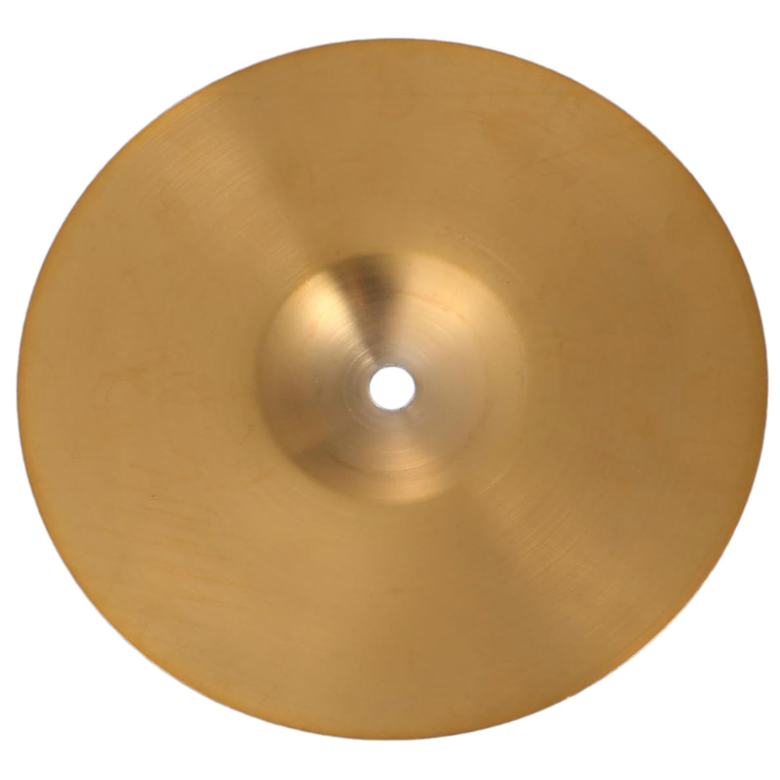 Tachiuwa Crash Cymbal Drum Practice Cymbal,Brass Alloy Percussion Instruments Beginner, Traditional Cymbals Crash Drum Cymbals, 16 inch