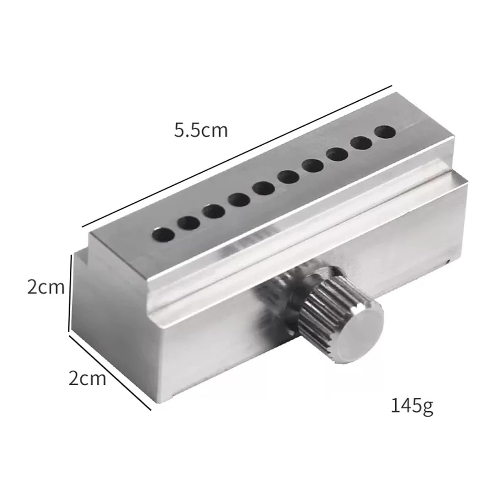 Abrazadera para Sujetar Las Manecillas del Reloj, Herramienta para Retractor De La Rueda De Minutos del Reloj, Marcas De Medición De Metal De 0,4 A 1,5 Mm, para Reparación Y Ajuste Precisos
