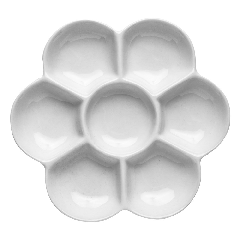 Sponsored Ad – Jackson's : Ceramic Palette : Daisy 7 Well : 5in Diameter (APX.13cm)