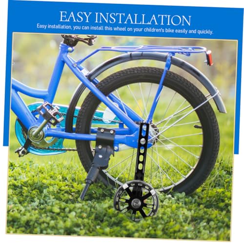 GLEAVI 2 Pares de Ruedas de Entrenamiento para Bicicleta con Soportes Ajustables, Estabilizadores Resistentes para Niños con Diseño de Equilibrio Intermitente miniatura 4