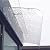 Transparent Invisible Front Door Canopy, UV Protection rain and Snow Protection Canopy, Curved Awning Awning, Outdoor Window rain Cover Polycarbonate Cover roof Awning (Size : 50x170cm/20 x67)