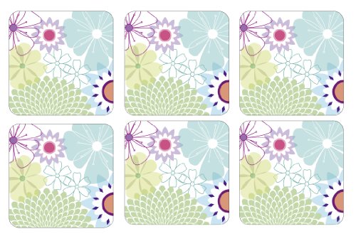 Pimpernel Crazy Daisy Set 6 sottobicchieri