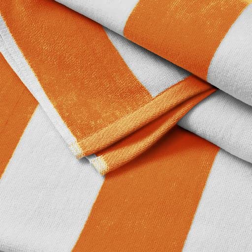 Great-Bay-Home-Large-Beach-Towels-30-x-60-100-Cotton-Cabana-Stripes-for-Beach-Bath-Pool-Gym-Lightweight-and-Quick-Dry-Orange 51jd6XXIolL