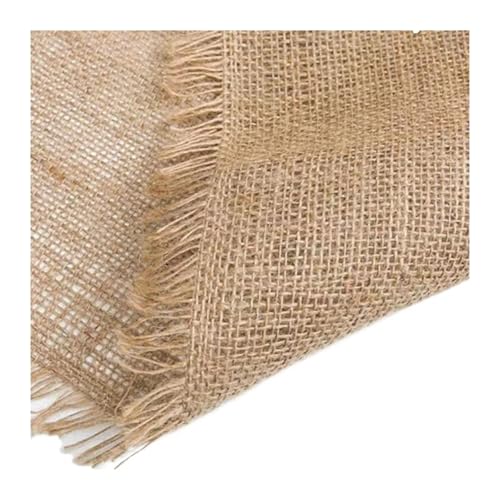 Tela de arpillera yute tejida, tela vintage, saco jardín, tapicería, manualidades DIY para Manualidades Textiles
