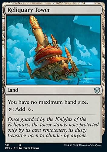 MTG Magic: The Gathering - Reliquary Tower (311) Commander 2021 C21