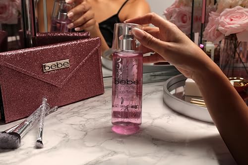 Image of Bebe Sheer Body Mist - Body Spray for Women - Sensual and Flirtatious Women's Fragrance with Citrus Cocktail, Pink Peony, and Sandalwood Notes - 8.4 oz Pack of 2