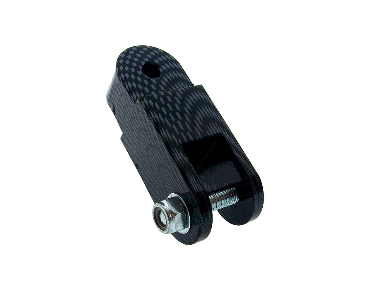 NARAKU 60mm Höherlegungssatz carbon look kompatibel mit Peugeot Ludix, Speedfight 1, 2 50ccm