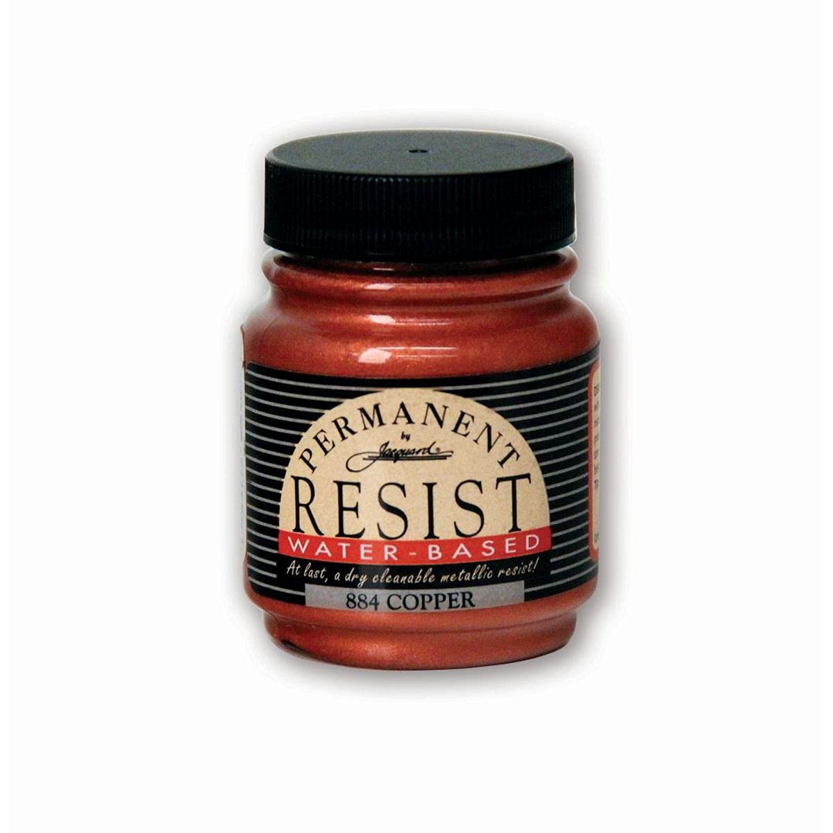 Jacquard Permanent Water-based Metallic Resist 66.54ML , non-toxic, odorless and completely washfast after heat setting (Copper)-image-7