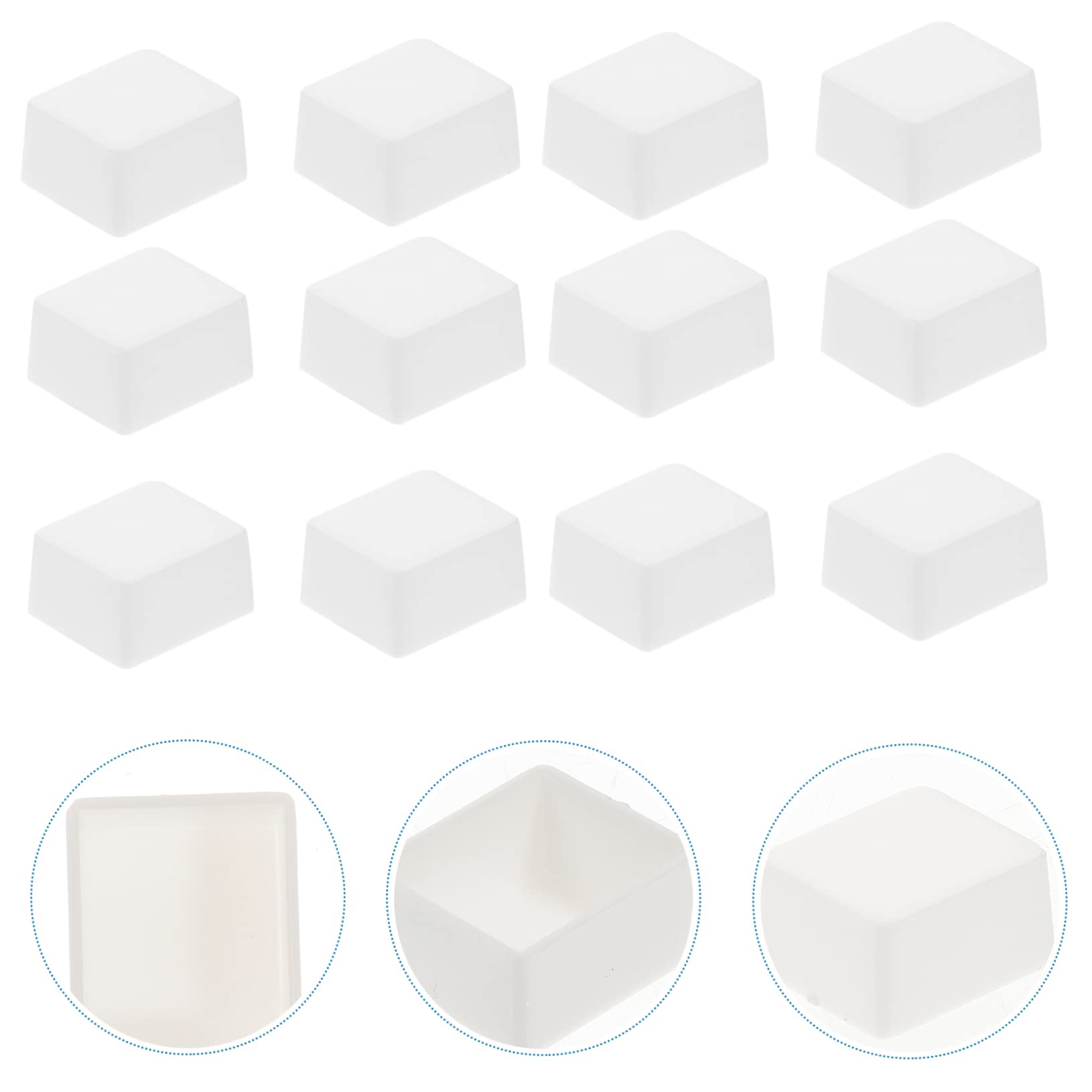 Homoyoyo Watercolor Paint Pans Empty Half Pans Set 50 Pack Watercolor Paint Palette