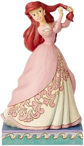 Enesco 6002819 Disney Traditions by Jim Shore - Figura de Ariel de la Princesa Sirenita, 7 pulgadas, multicolor