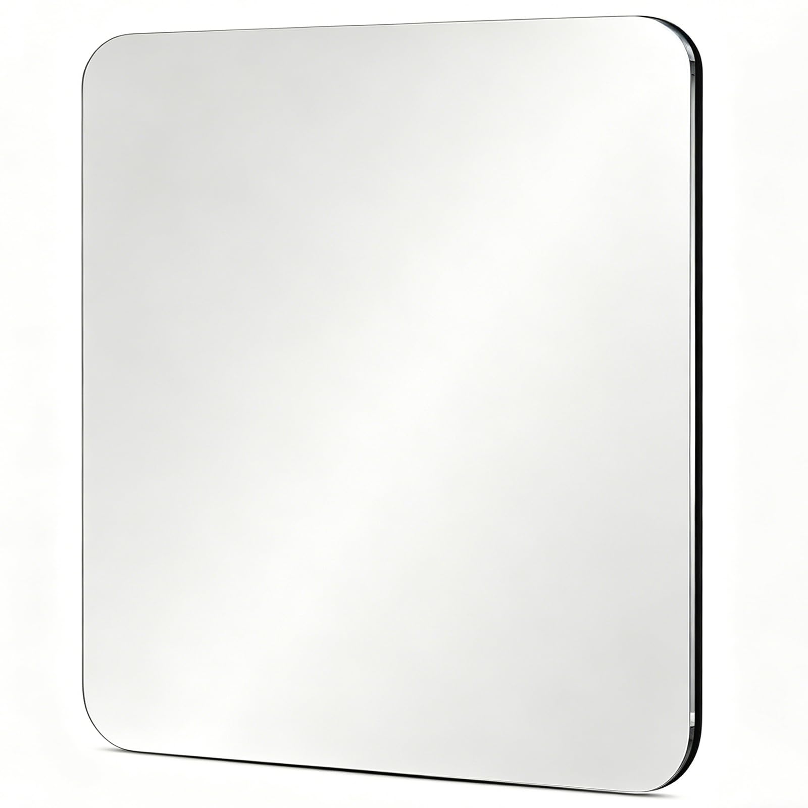 Magnetic Mirror Acrylic Locker Mirror, 7.8x7.8 Fridge Mirror-1 Pc | Strong Fully Magnetic Back, Unbreakable Acrylic Mirror for School Locker Refrigerator Office Cabinet-image-16
