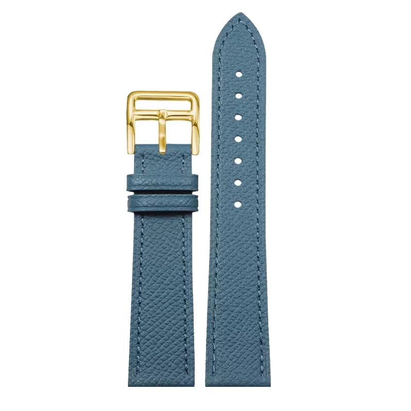 Bracelet montre cuir véritable 20mm Agate en vachette souple