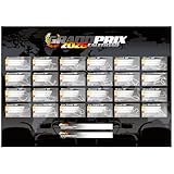  Formula 1 Racing 2026 - Wallchart - (A2 Mega Size 42cm x 59.4cm) - with details of all F1 races