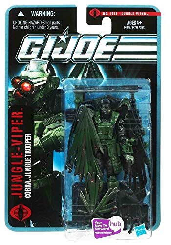 G.I. Joe Pursuit of Cobra 3 3/4 Inch Action Figure Jungle Assault Jungle Viper