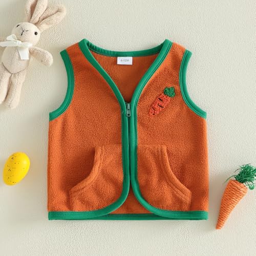 Image of Toddler Baby Girl Boys Sleeveless Fleece Plush Vest Sherpa Waistcoat