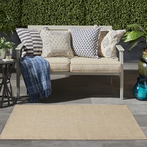 Tapete Nourison Home Tulum Taupe 3' x 5' miniatura 2