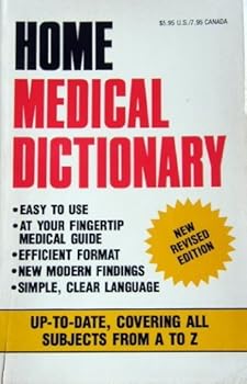 Paperback Home Medical Dictionary Book