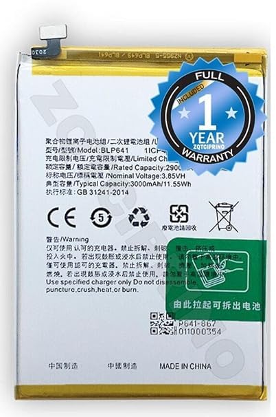 Image of Original BLP641 Battery for Oppo A71 /A83 /CPH1729 / CPH1827 / CPH1717 / Battery with 1 Year Warranty****(N88)