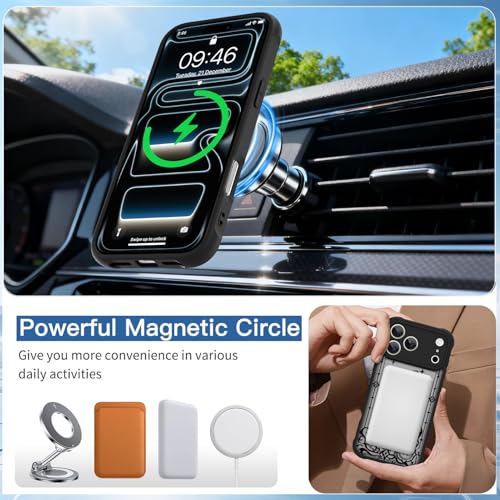 Coque iPhone 17 Pro Max MagSafe Poissons Antichoc Astrologie